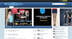Desktop Screenshot of heightdiscussion.com