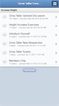 Mobile Screenshot of heightdiscussion.com